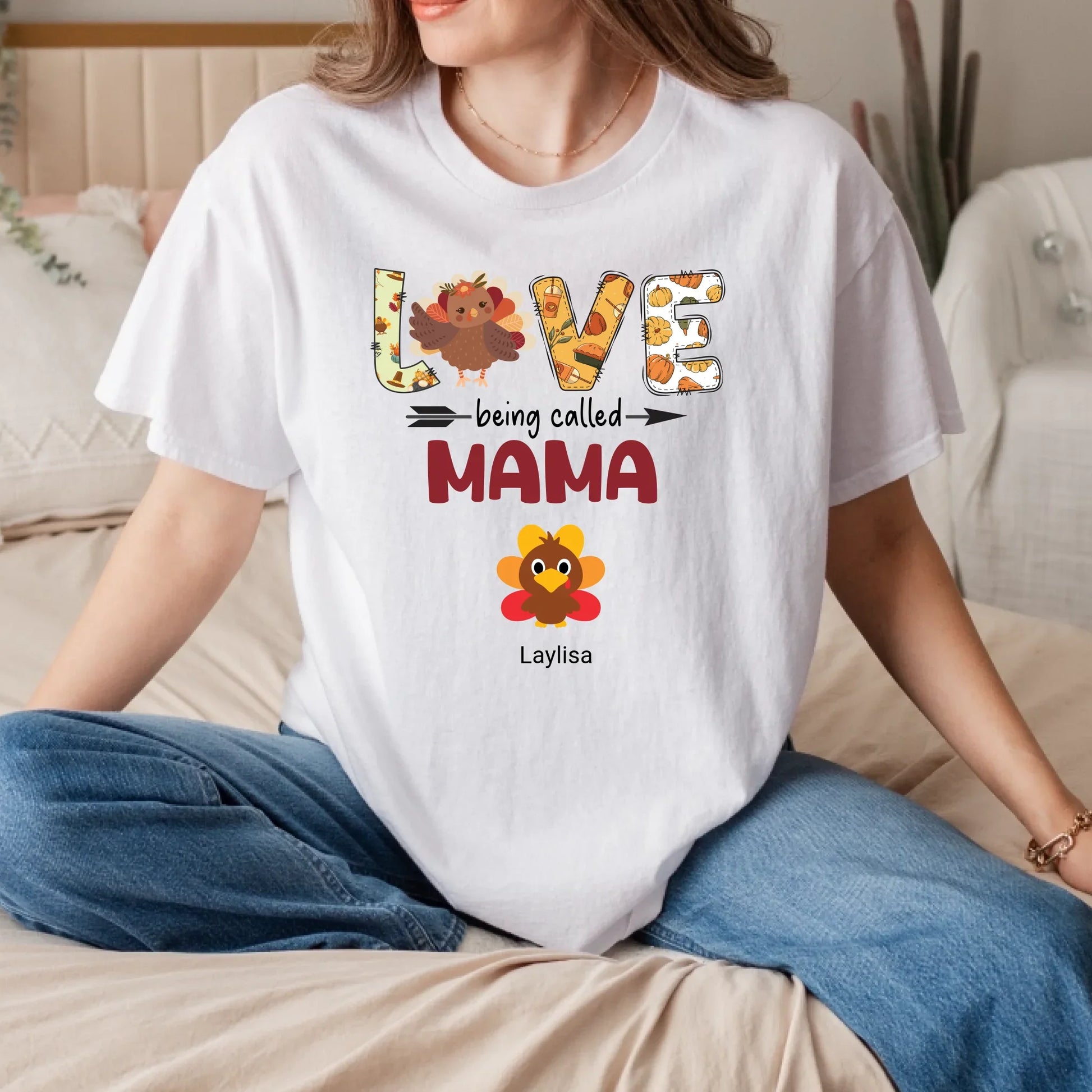 Personalized Love Being Called Grandma Shirt – Custom Family Names Tee Hoodie, Sweatshirt | InkThreadWorks.com (Image 3)