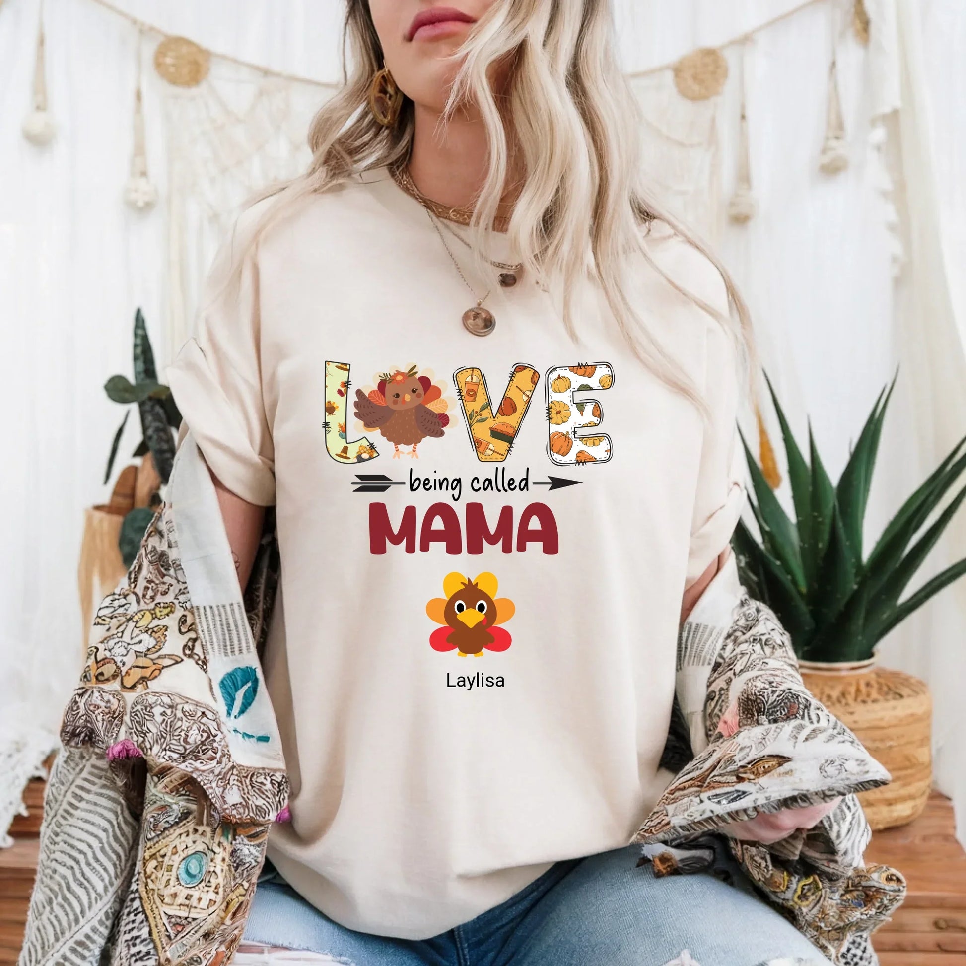 Personalized Love Being Called Grandma Shirt – Custom Family Names Tee Hoodie, Sweatshirt | InkThreadWorks.com (Image 2)