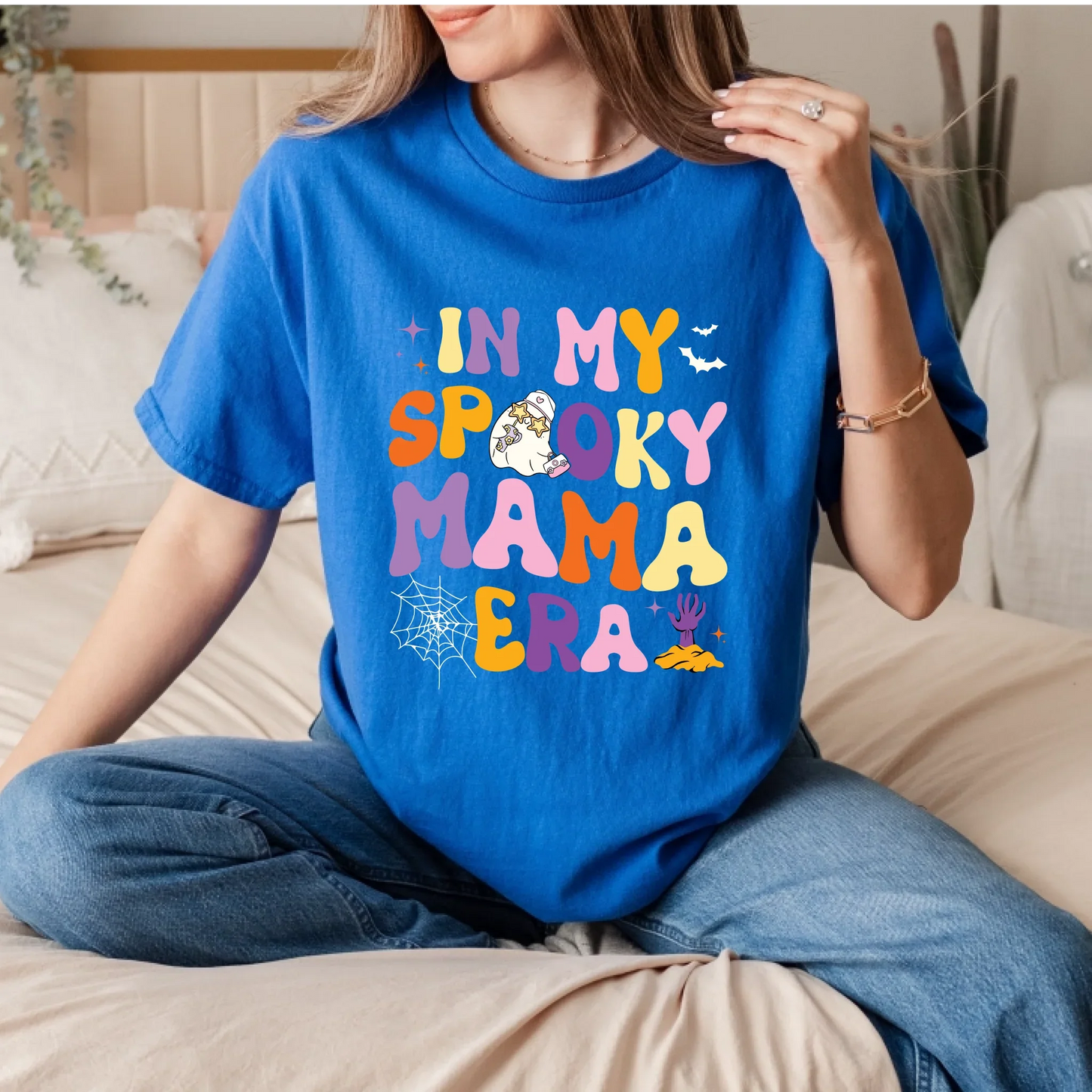 Personalized "In My Spooky Mama Era" Halloween Shirt – Custom Front Artwork Hoodie, Sweatshirt | InkThreadWorks.com (Image 4)