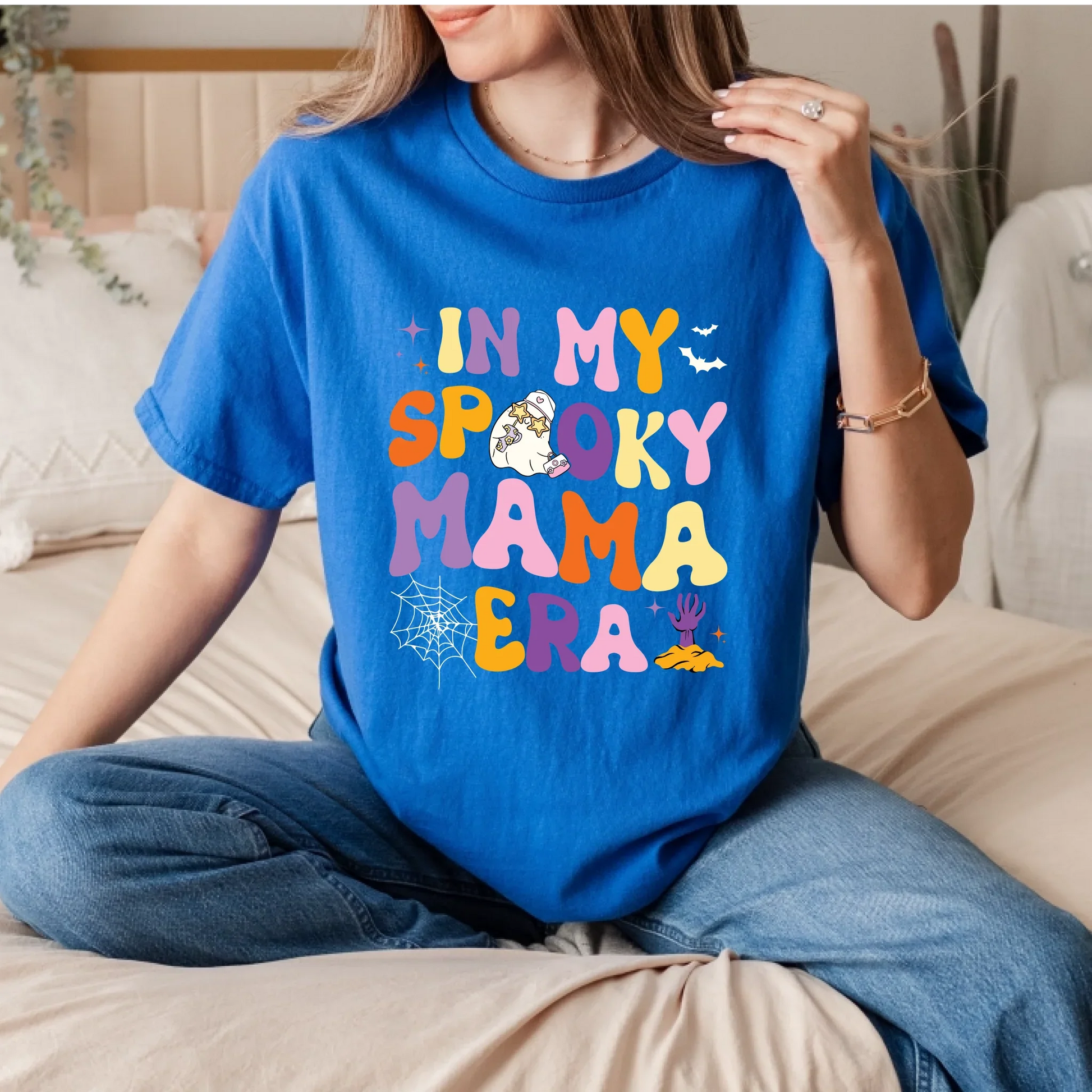 Personalized "In My Spooky Mama Era" Halloween Shirt – Custom Front Artwork Hoodie, Sweatshirt | InkThreadWorks.com (Image 4)