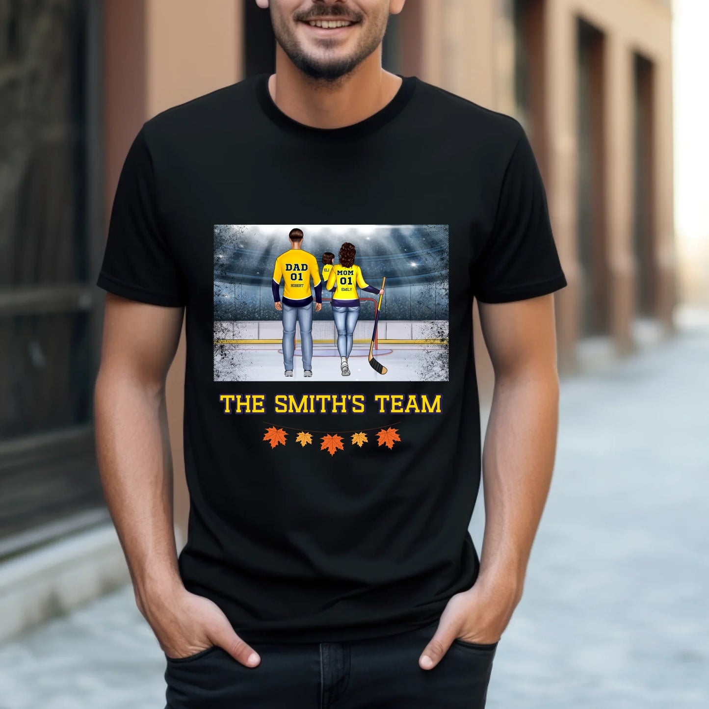 Personalized Family Thanksgiving Shirt – Custom Names, Members – “The [YourName]’s Team” Matching Outfits... (Image 2)