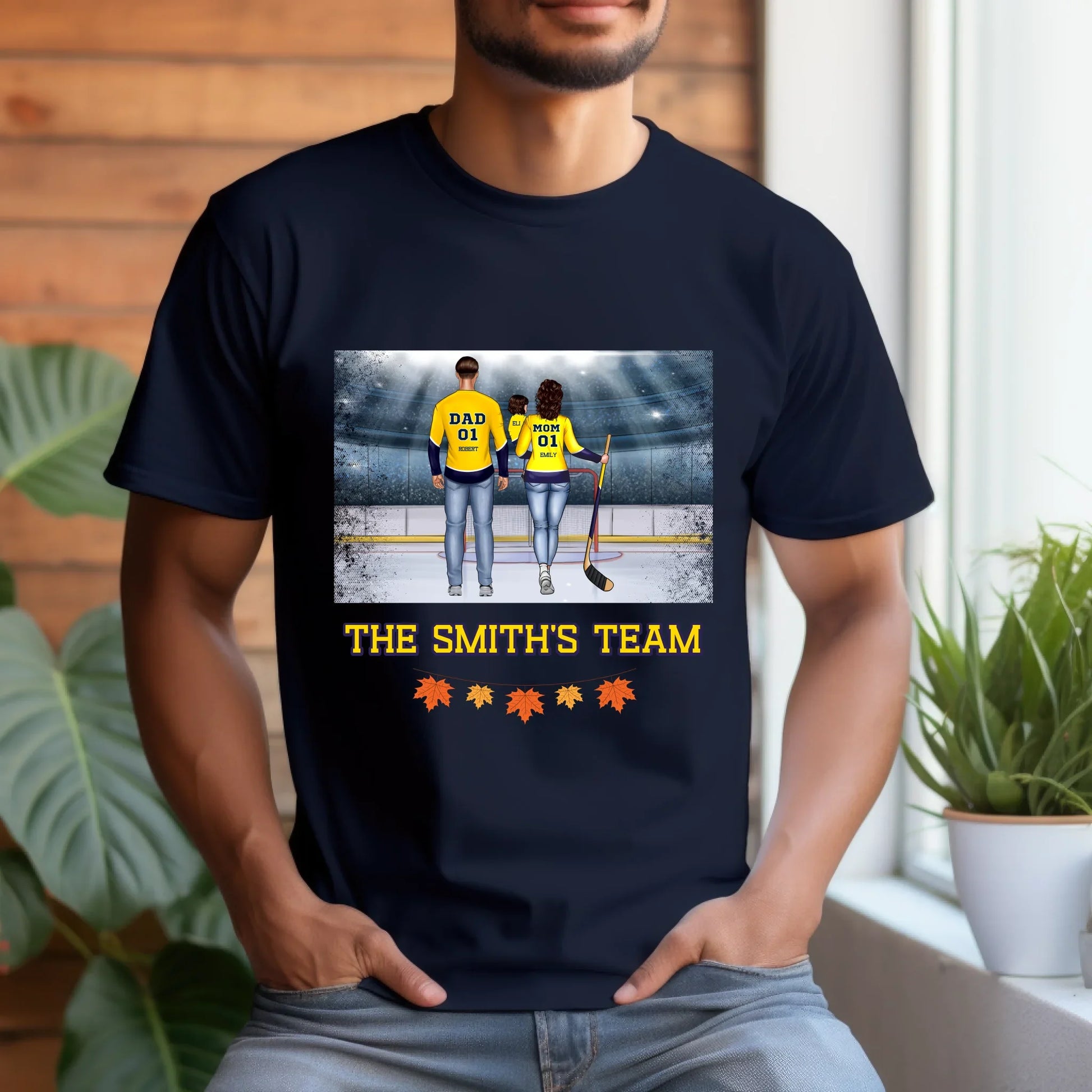 Personalized Family Thanksgiving Shirt – Custom Names, Members – “The [YourName]’s Team” Matching Outfits... (Image 3)