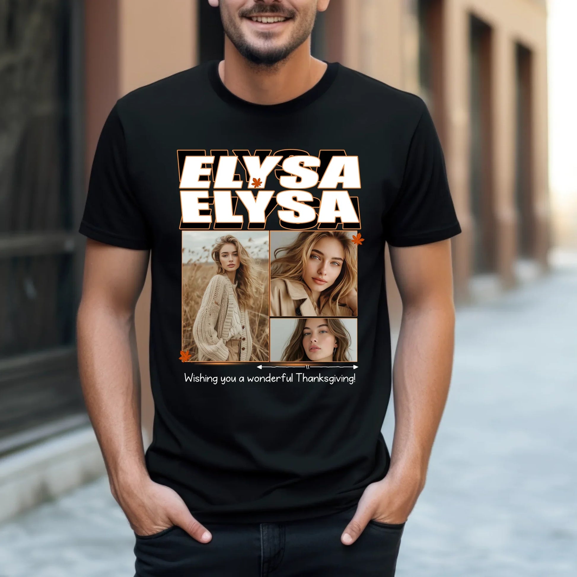 Personalized T-Shirt with Name and Picture (Image 2)