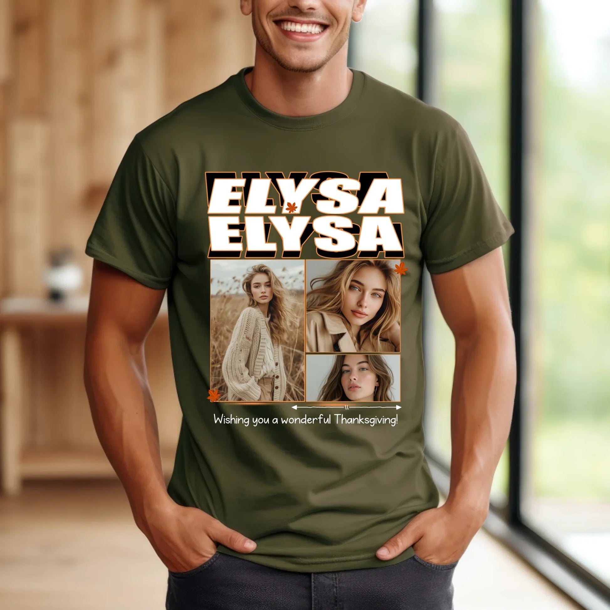Personalized T-Shirt with Name and Picture (Image 5)