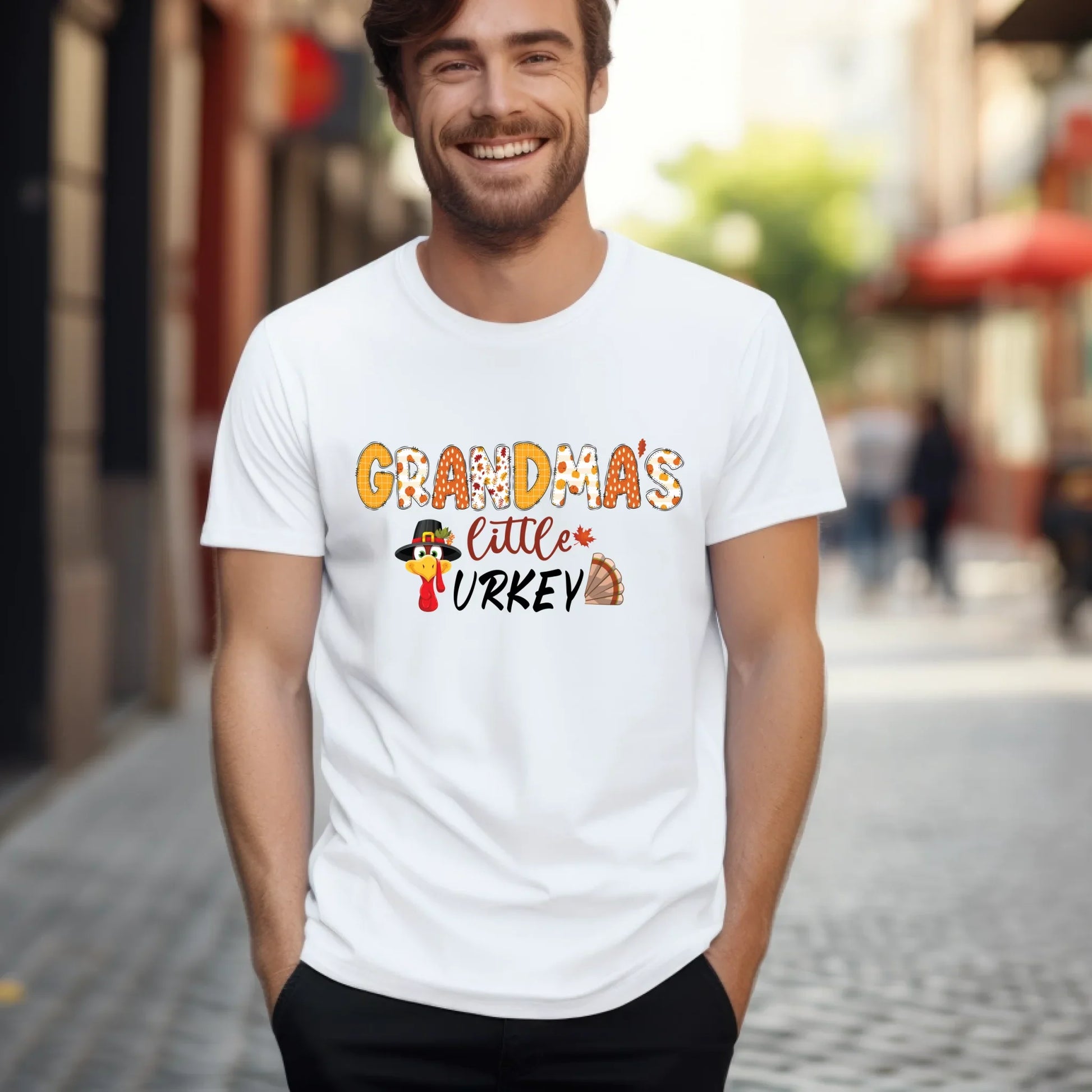 Personalized Nana’s Little Turkeys Shirt – Custom Grandkids’ Names – Thanksgiving Family Gift Tee Hoodie,... (Image 2)