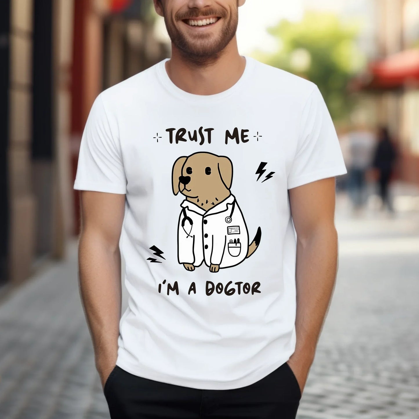 Trust Me I’m a Doctor/Ducktor” Funny T-Shirt Hoodie, Sweatshirt | InkThreadWorks.com (Image 1)