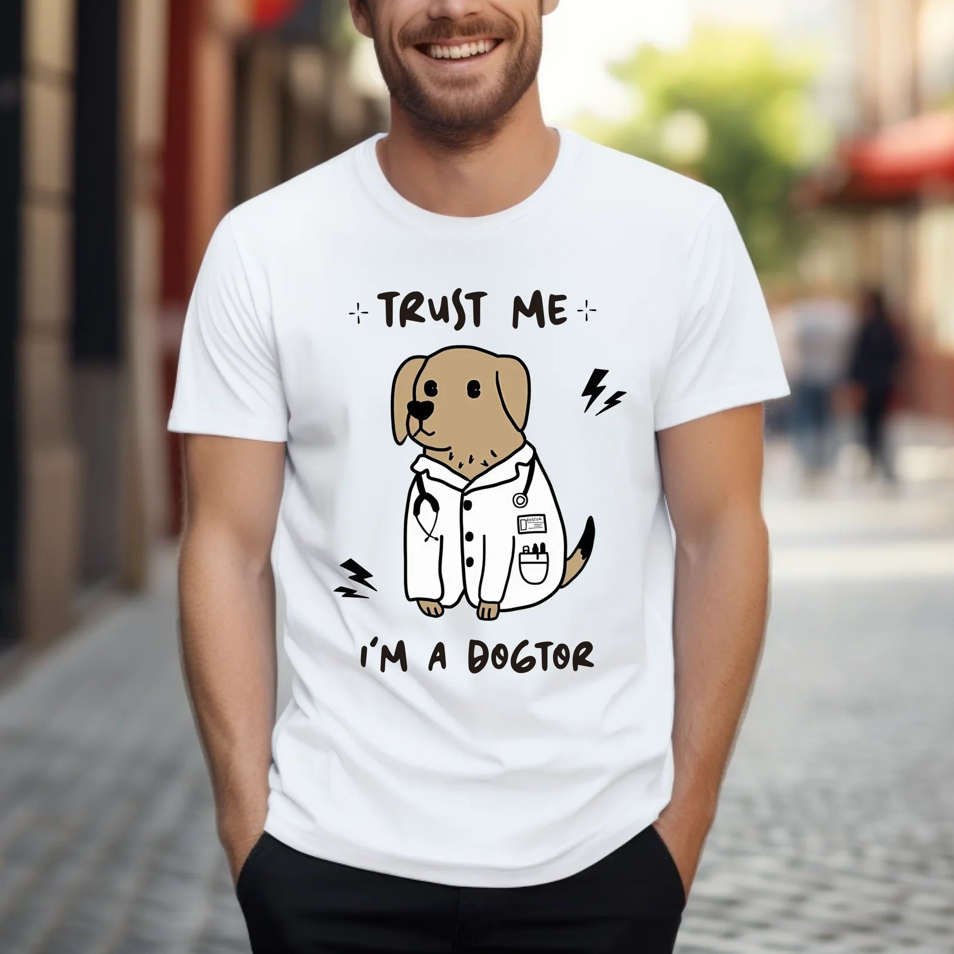 Trust Me I’m a Doctor/Ducktor” Funny T-Shirt Hoodie, Sweatshirt | InkThreadWorks.com (Image 1)