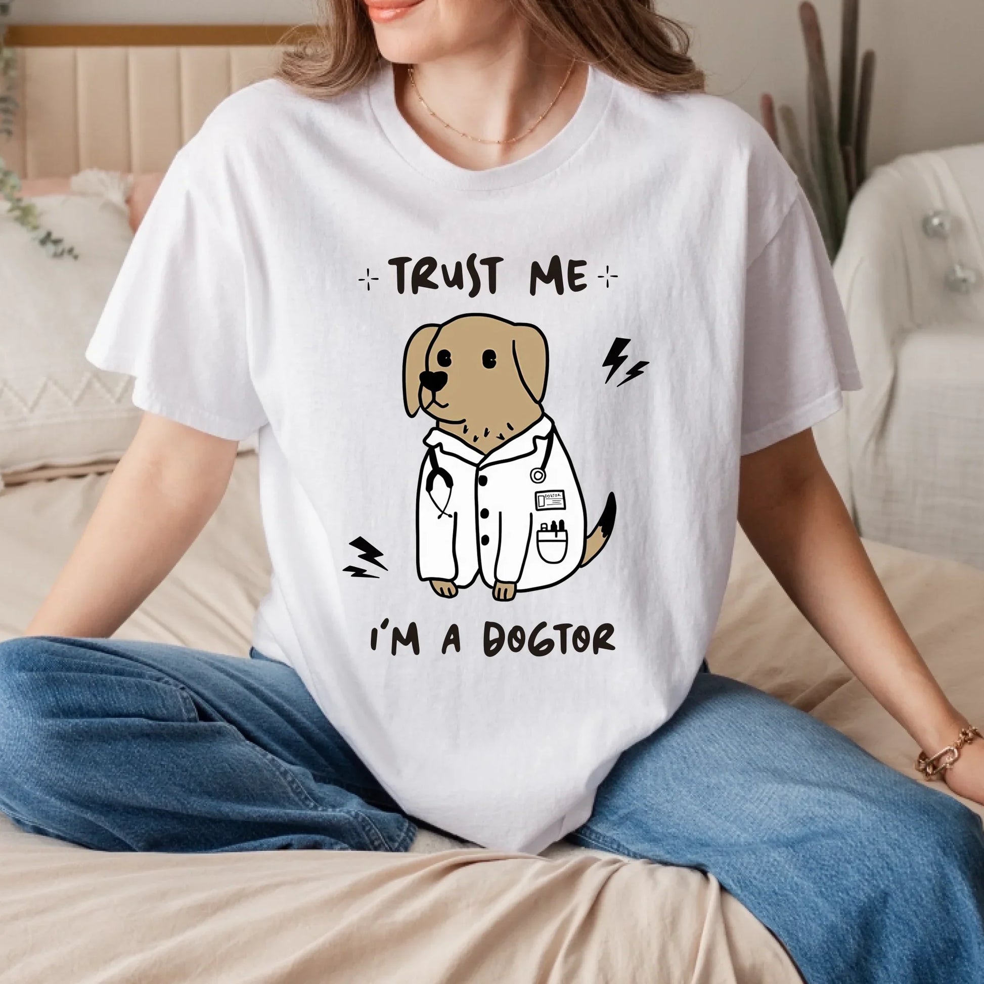 Trust Me I’m a Doctor/Ducktor” Funny T-Shirt Hoodie, Sweatshirt | InkThreadWorks.com (Image 2)