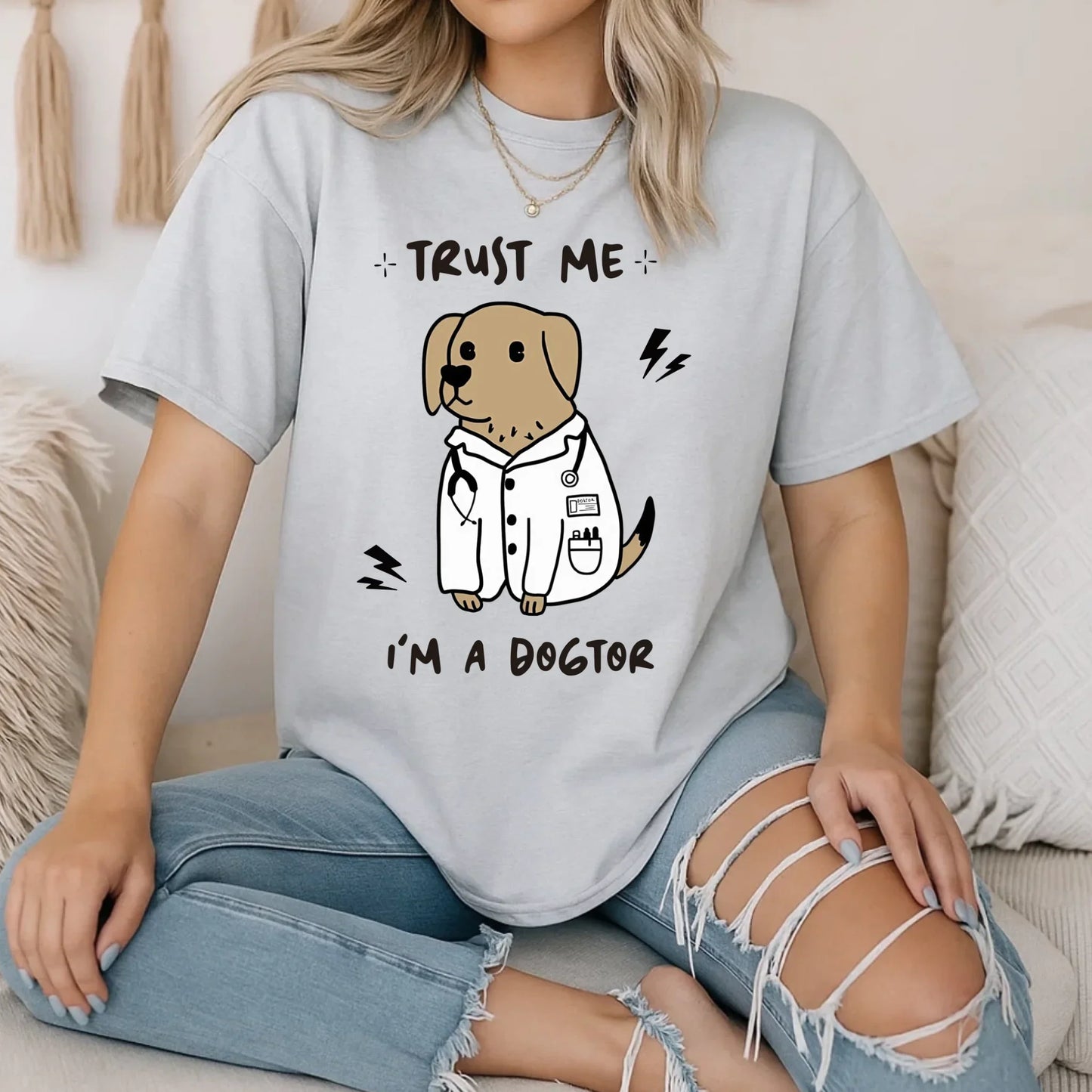 Trust Me I’m a Doctor/Ducktor” Funny T-Shirt Hoodie, Sweatshirt | InkThreadWorks.com (Image 3)
