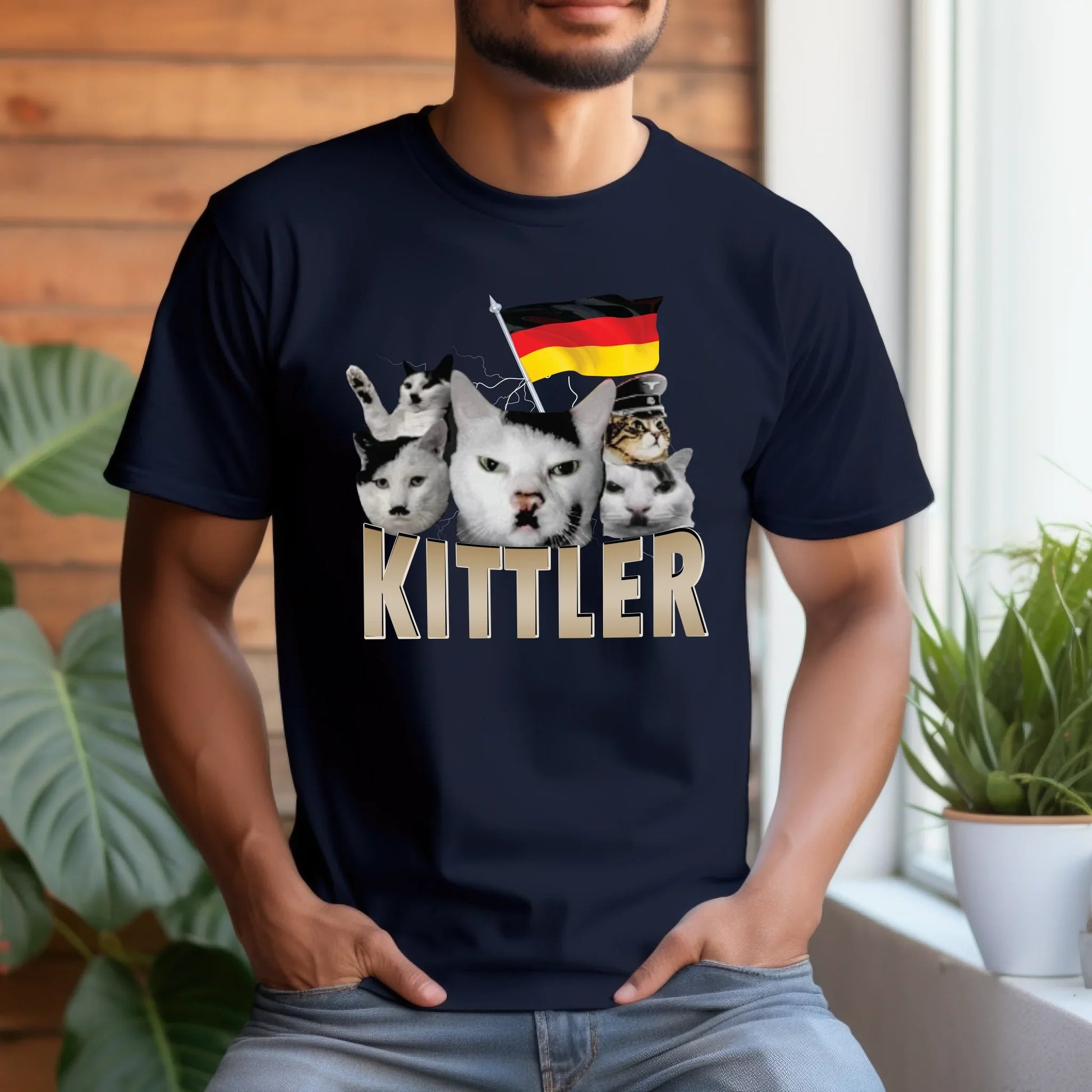 Purrminator Cat T-Shirt – Funny Grumpy Cat Meme Tee – Gift for Cat Lovers & Humor Fans Hoodie, Sweatshirt (Image 1)