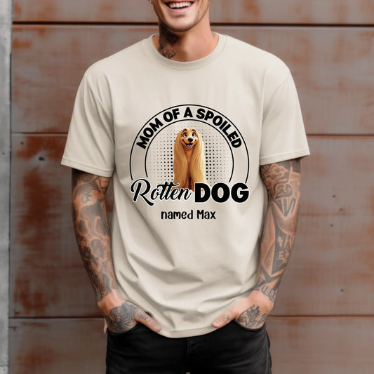 Personalized Dog Dad & Dog Mom T-Shirt – Custom Pet Breed & Name Shirt – Gift for Dog Lovers Hoodie, Sweatshirt (Image 1)