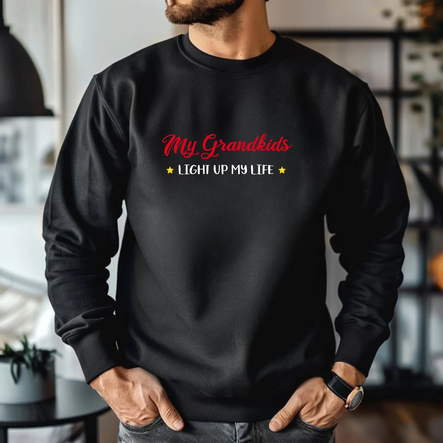 The Light Of Grandma Life - Personalized Custom Shirt test Hoodie, Sweatshirt | InkThreadWorks.com (Image 5)