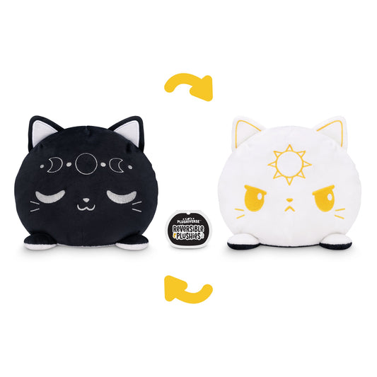 Sun and Moon Cat 6" Reversible Plushie