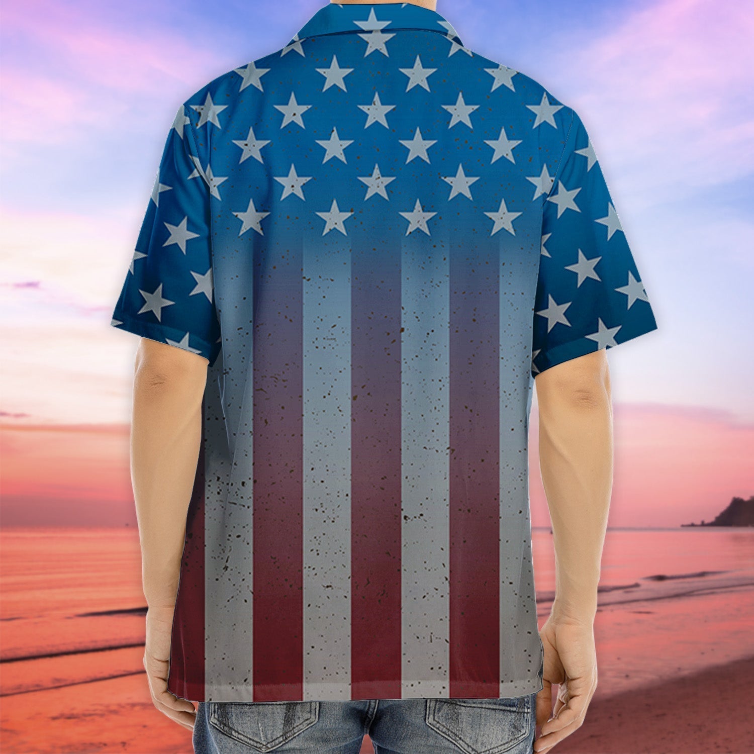 American Old Man - Personalized Custom Hawaiian Shirt