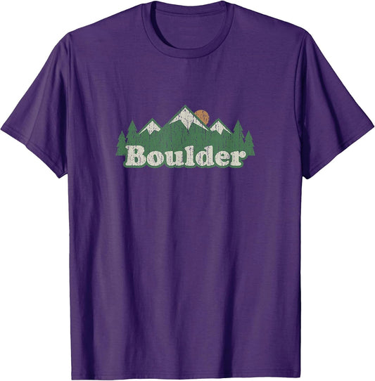 Retro Boulder T-Shirts & Vintage Tees