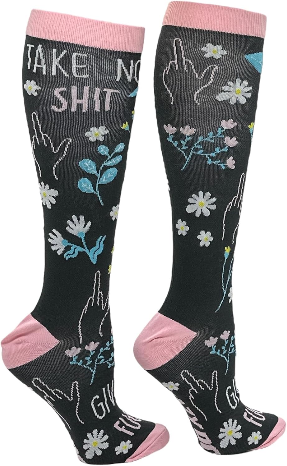 Cute and Funny Compression Socks for Women and Men with Funny Sayings Funny Gift for Casual Wear