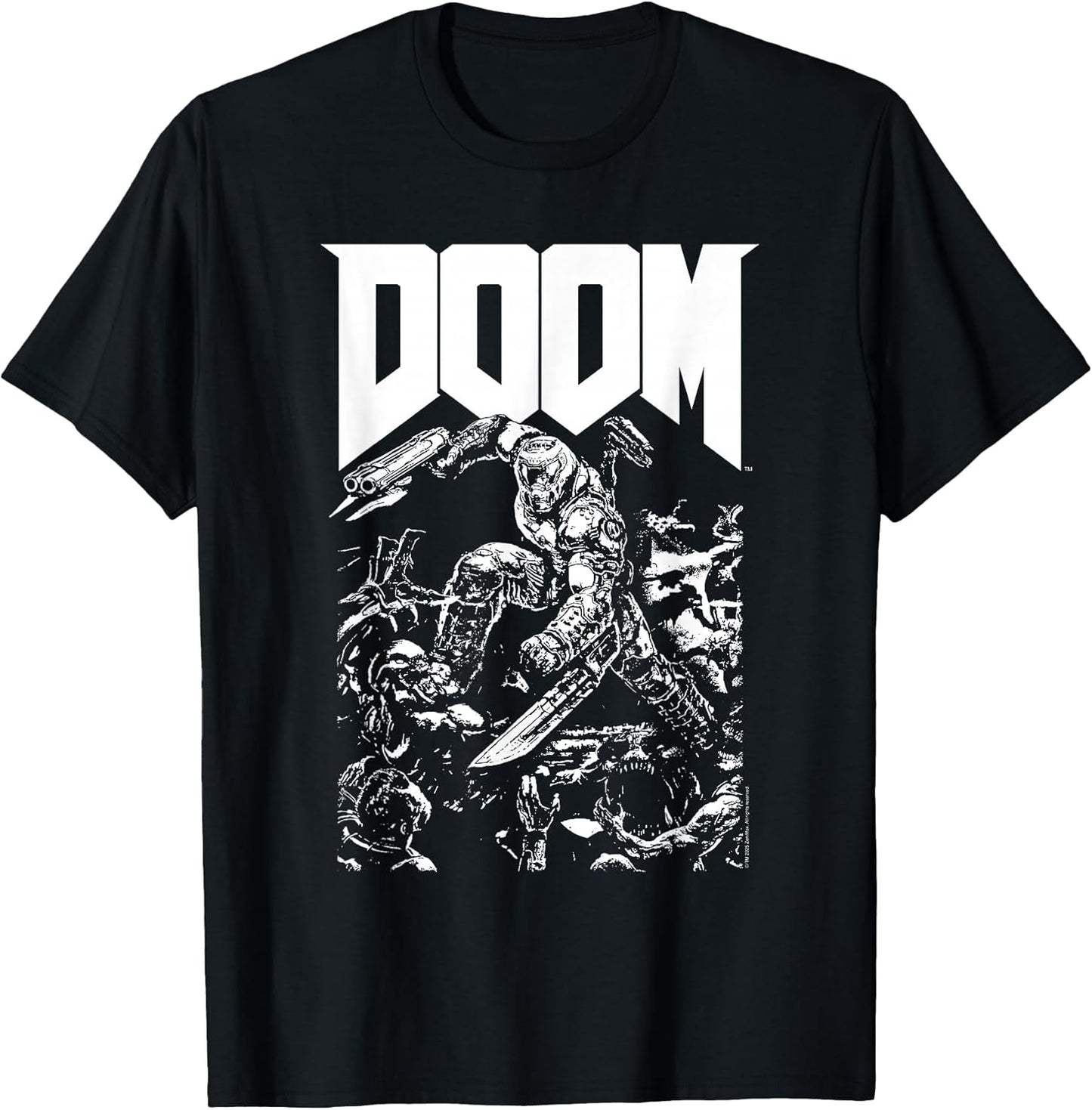 Baron Pixelated Character with Logo Video Game T-Shirt