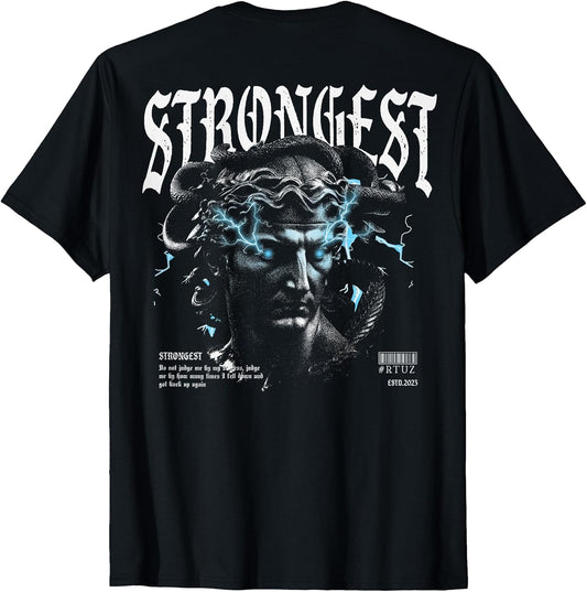 Modern hip hop vintage graffiti urban back print streetwear T-Shirt, Small