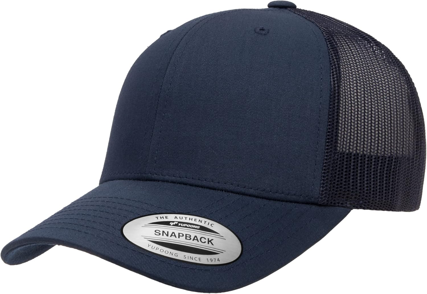 Yupoong Classic Premium Mesh 6 Panel Retro Trucker Cap | Mid Profile Snapback | OSFA | Bulk Pack Available