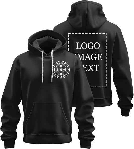 Custom Hoodies for Men Women,Customized Hoodie Personalized Sweatshirts Unisex With Logo Text Photo Gifts