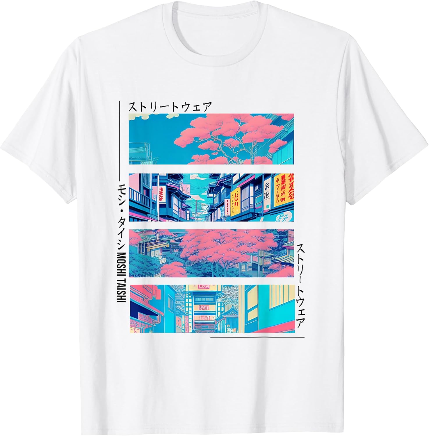 Retro Lofi Tokyo Japanese Streetwear Aesthetic Graphic T-Shirt