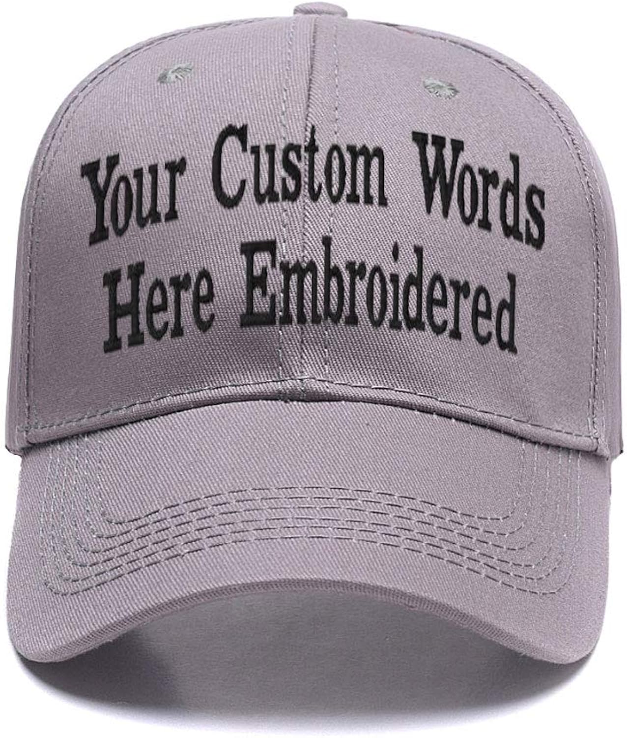 Custom Embroidered Baseball Cap Personalized Snapback Mesh Hat Trucker Dad Hat