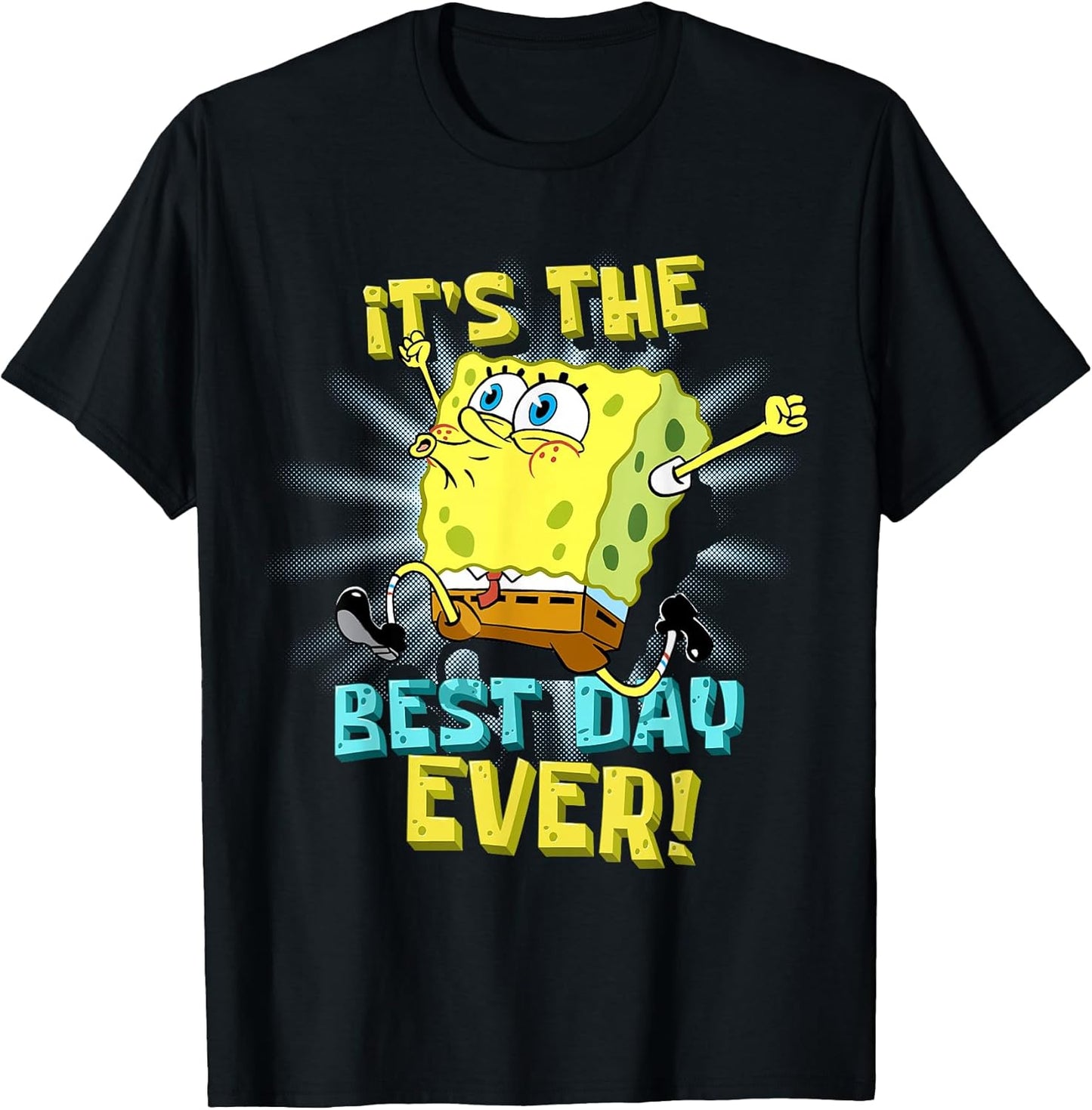 Spongebob It's The Best Day Ever! Birthday Kids Spongebob T-Shirt