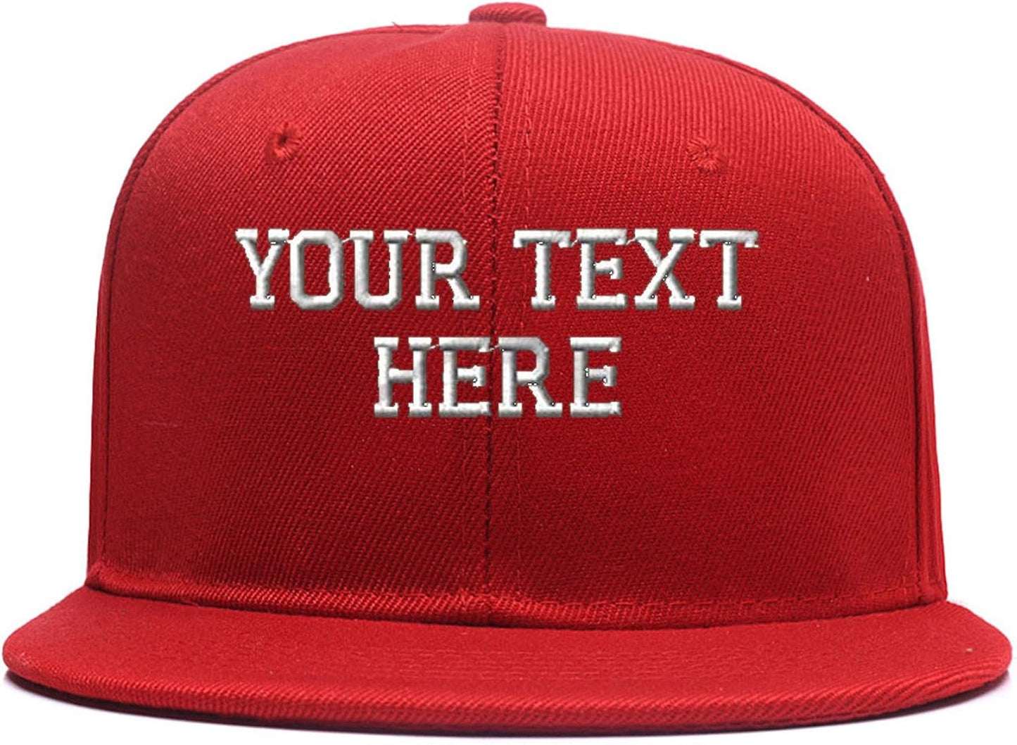 Custom Team Snapback Personalized Embroidered Hip Hop Flat Brim Baseball Hats