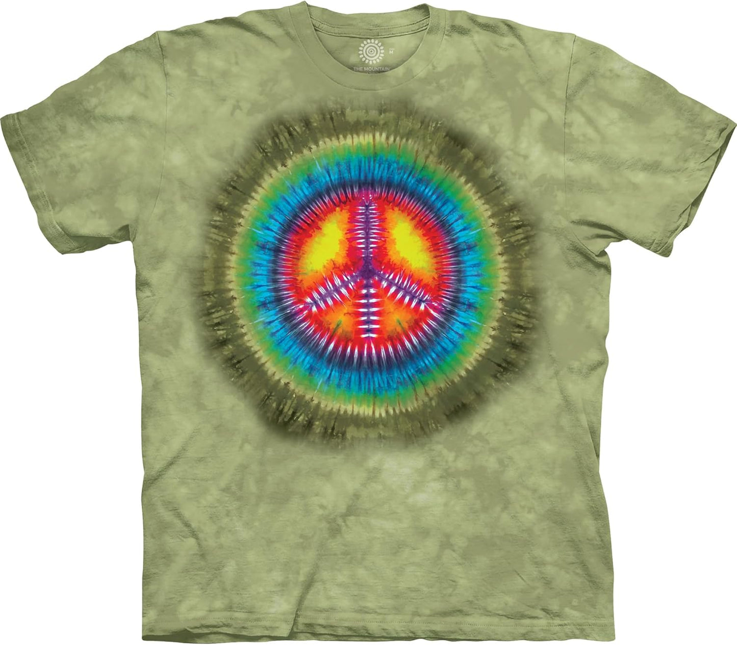 Unisex-Adult Peace Tie Dye