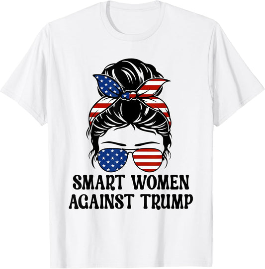 SWAT Smart Women Against Trump Funny Anti-Trump 2024 T-Shirt