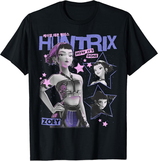 Zoey Vintage Y2K Style Poster T-Shirt