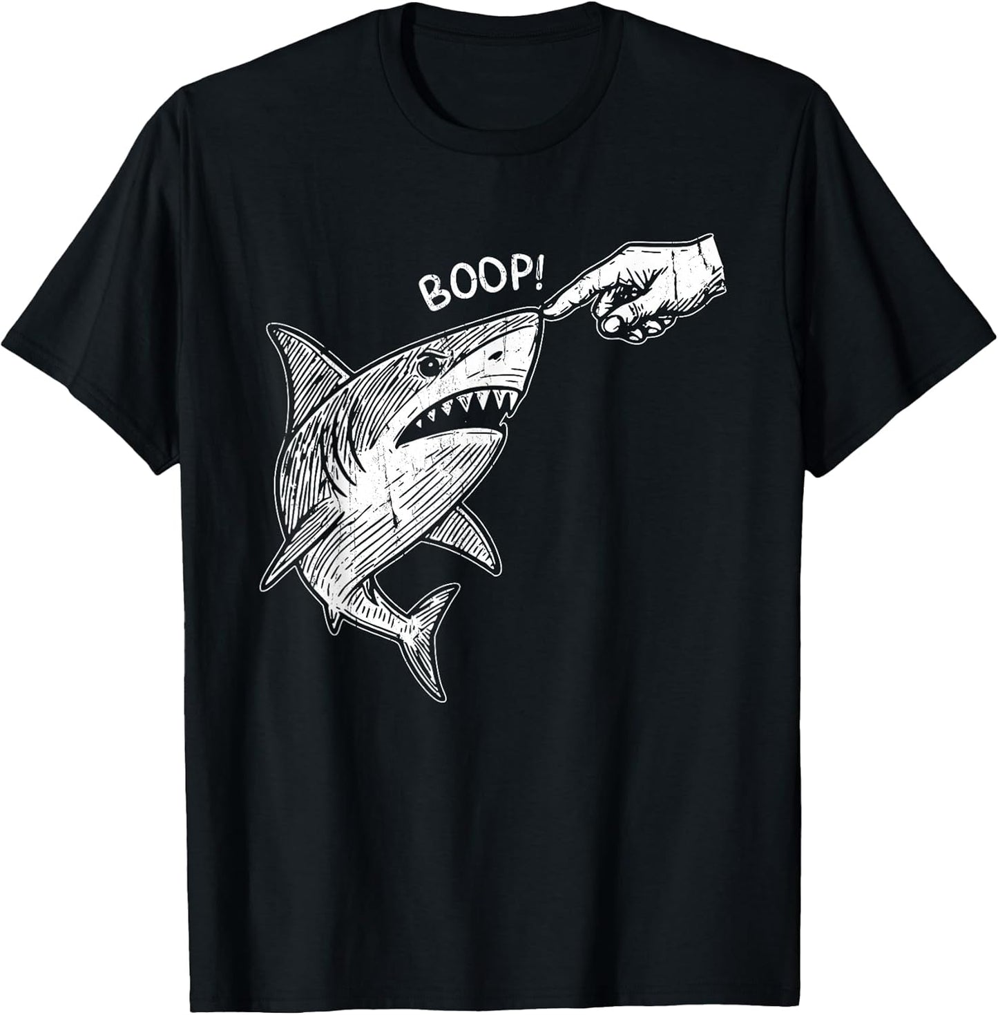 Funny Boop Shark Meme, Funny Shark Humor T-Shirt