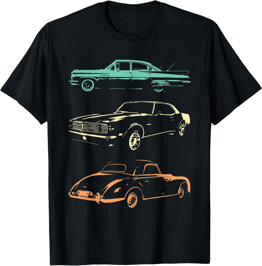 Vintage Cars - 80s & 90s Graphic Retro T-Shirt