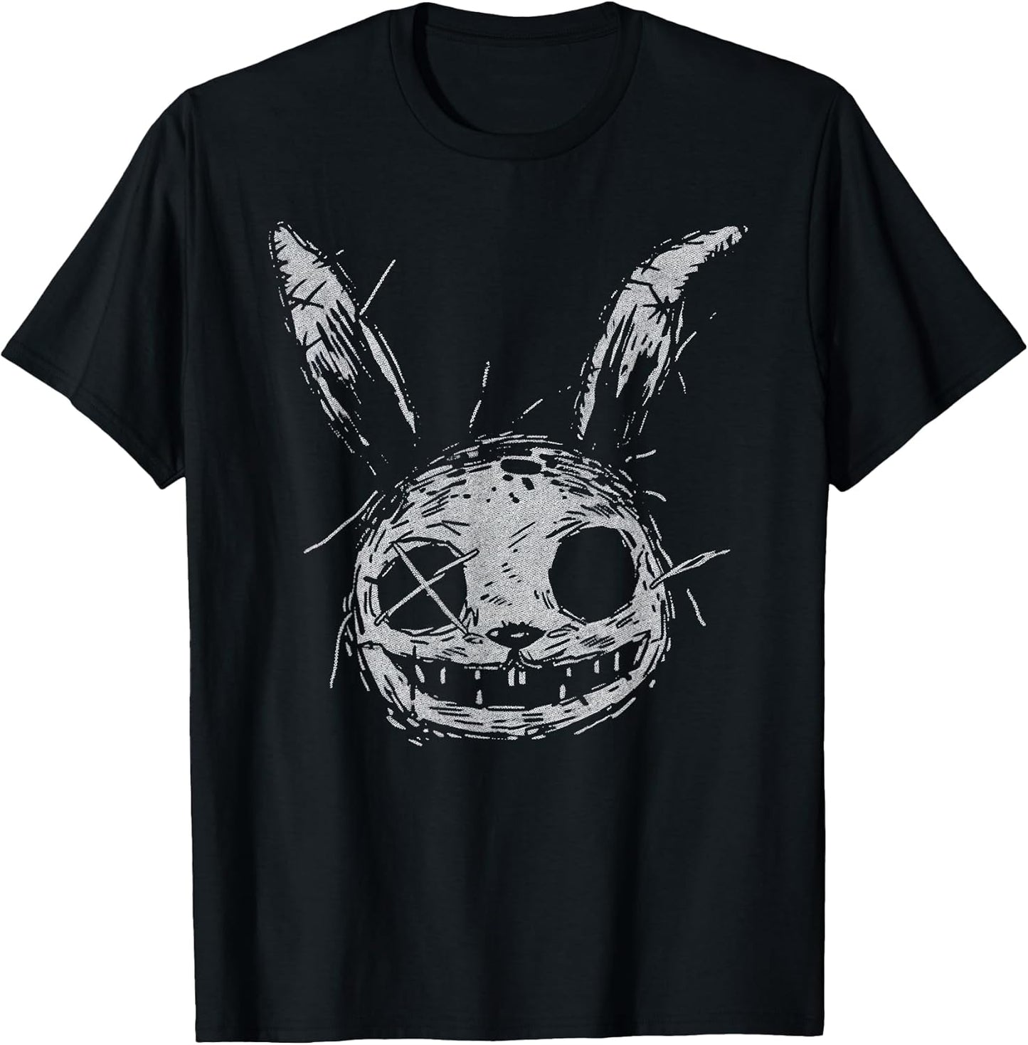Evil Scary Bunny Rabbit Alt Goth Grunge Horror Aesthetic T-Shirt