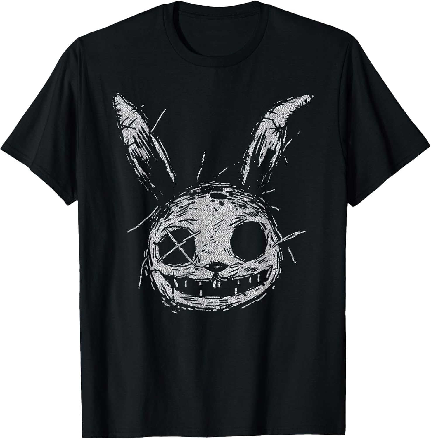 Evil Scary Bunny Rabbit Alt Goth Grunge Horror Aesthetic T-Shirt