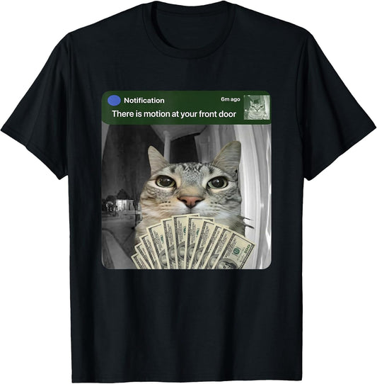 Ring Cat with Motion Meme T-Shirt