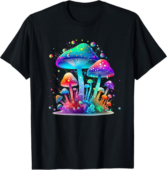 Mushroom Cute Cottagecore Mushroom Aesthetic mushroom hippie T-Shirt