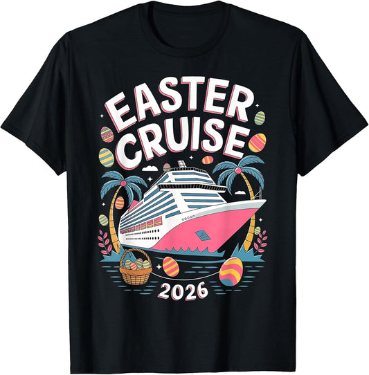 Easter Cruise 2026 Easter Vacation Matching Family Group T-Shirt