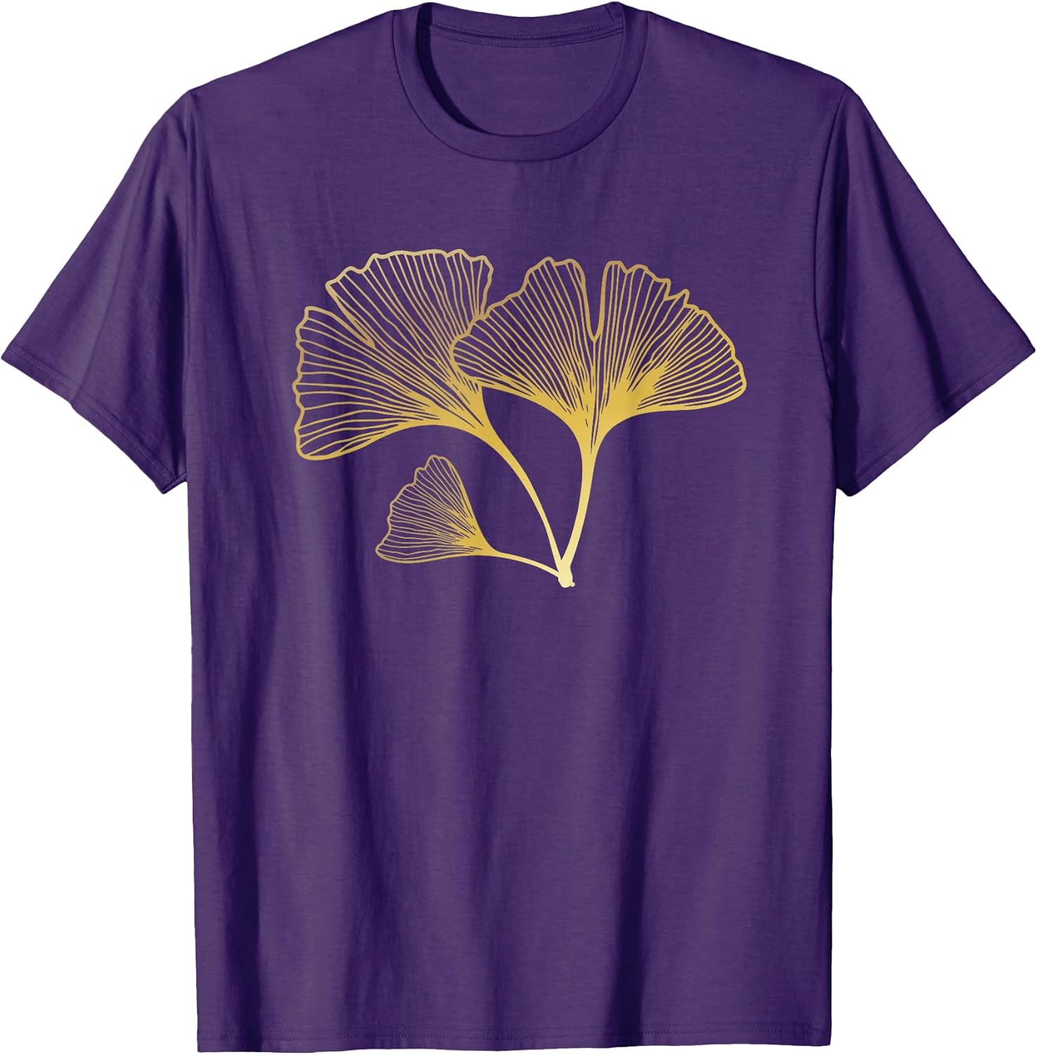 Ginkgo biloba leaf minimalist T-Shirt