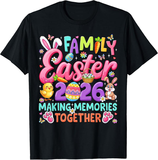 Family Easter 2026 Easter Crew Matching Outfit Women Men Kid T-Shirt