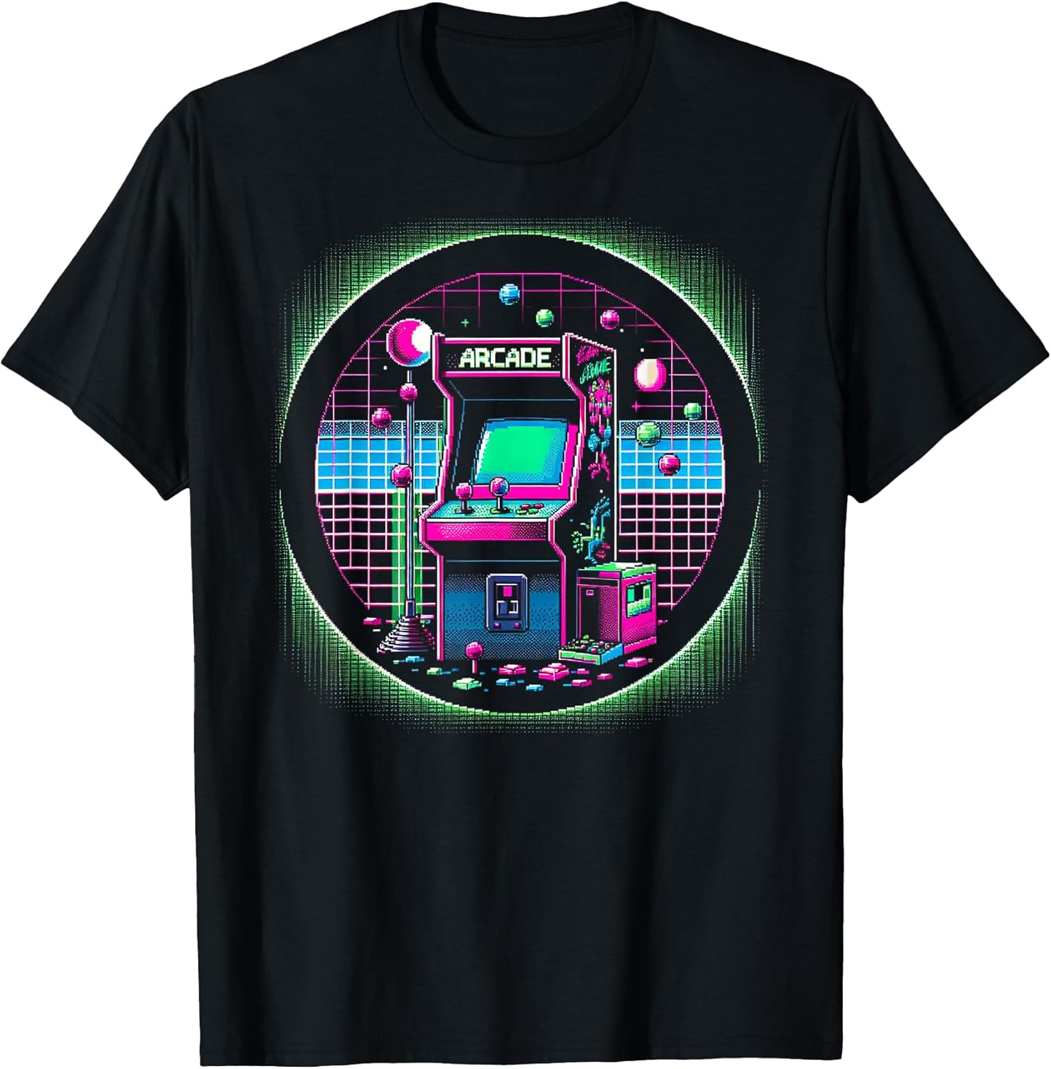 Classic 1980s Arcade Design T-Shirt