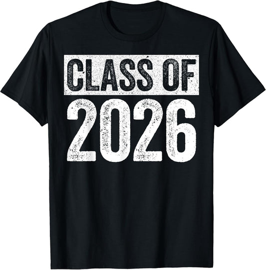 Class of 2026 Shirt Senior 2026 Graduation T-Shirt