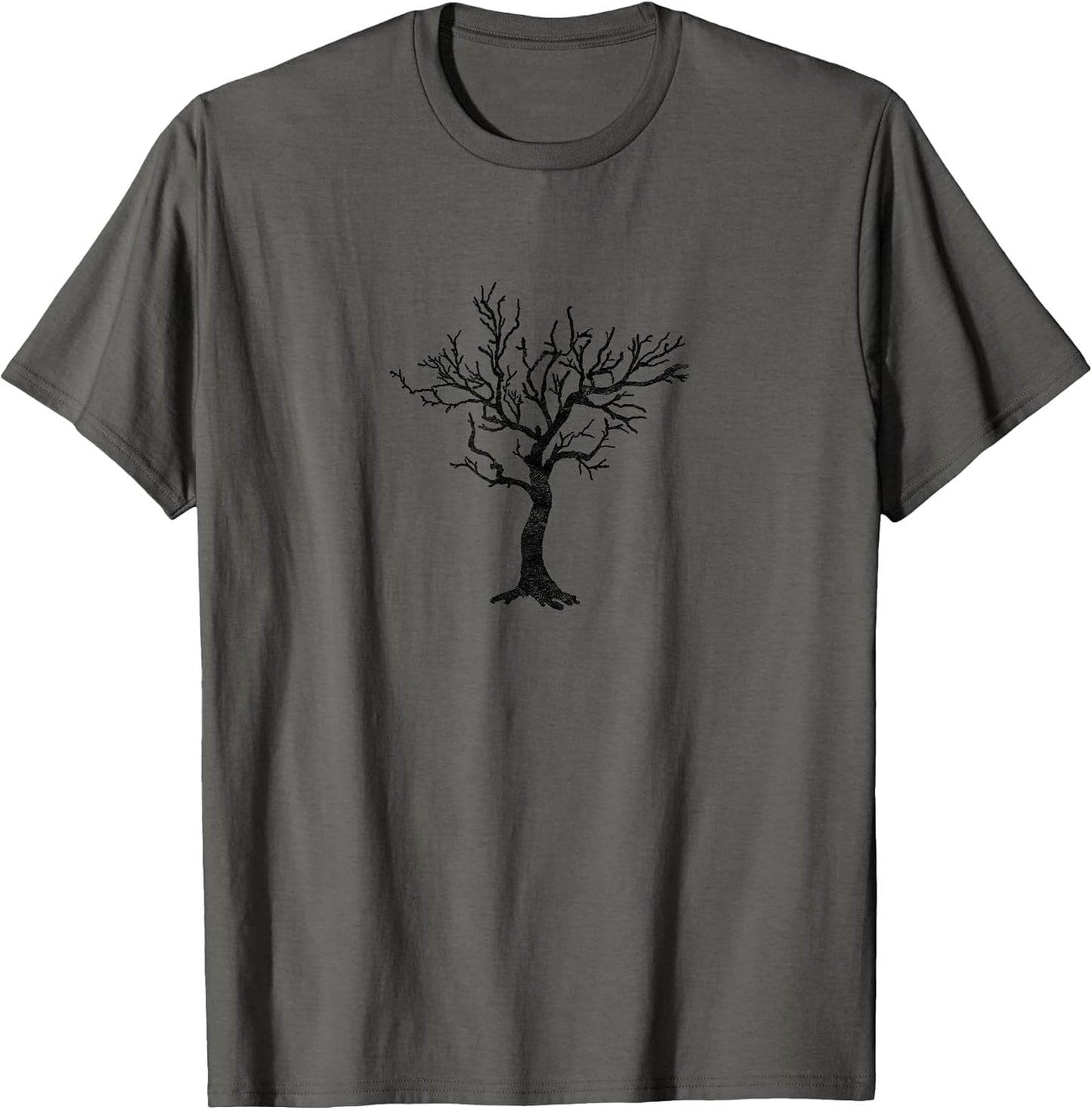 Minimalist Winter Tree Design Simple Graphic T-Shirt