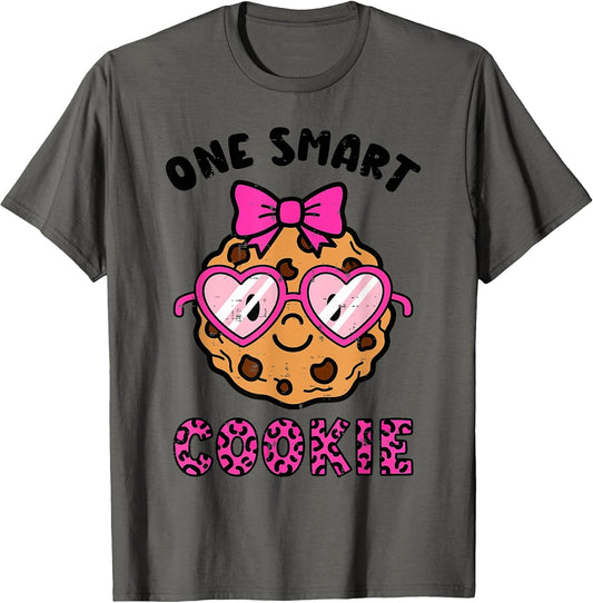 One Smart Cookies Funny School Cute Kawaii Kids Girls T-Shirt