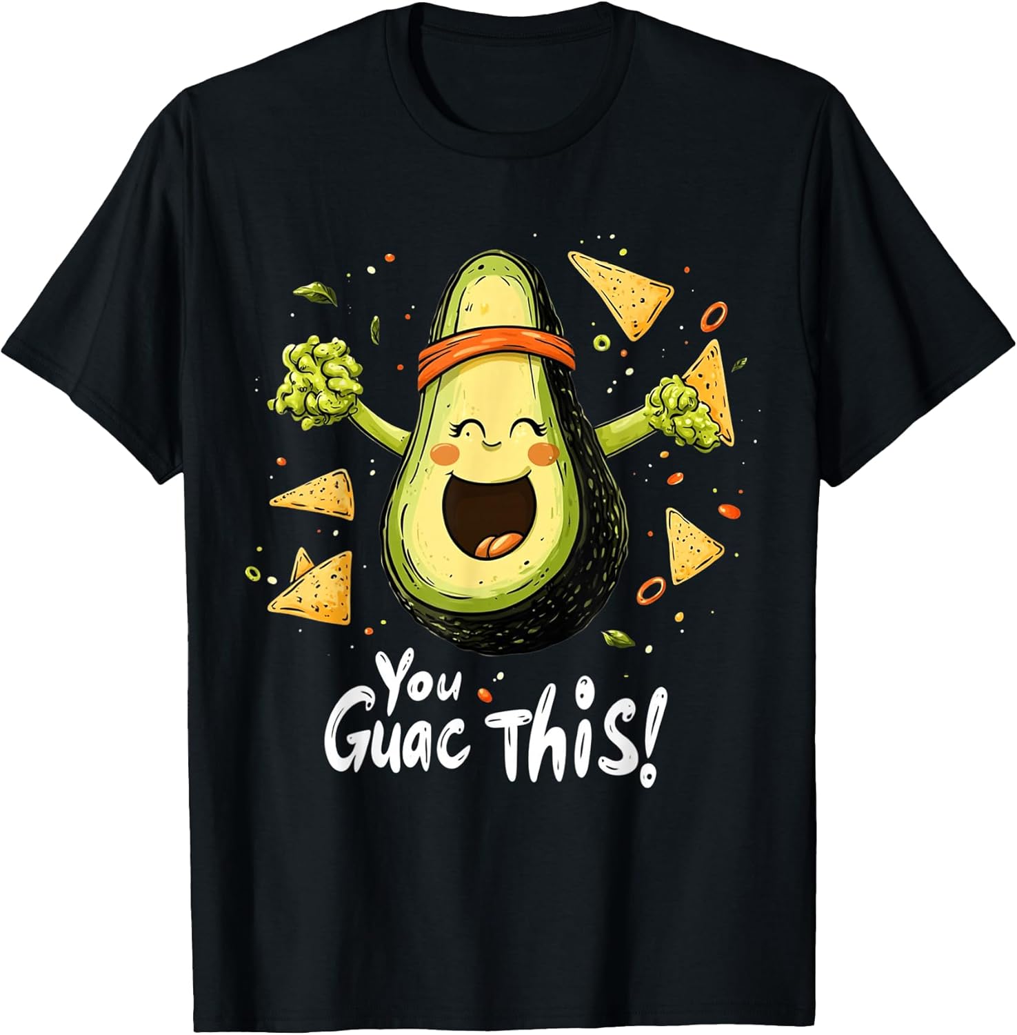You Guac This! Funny Teacher Motivation with Avocado T-Shirt