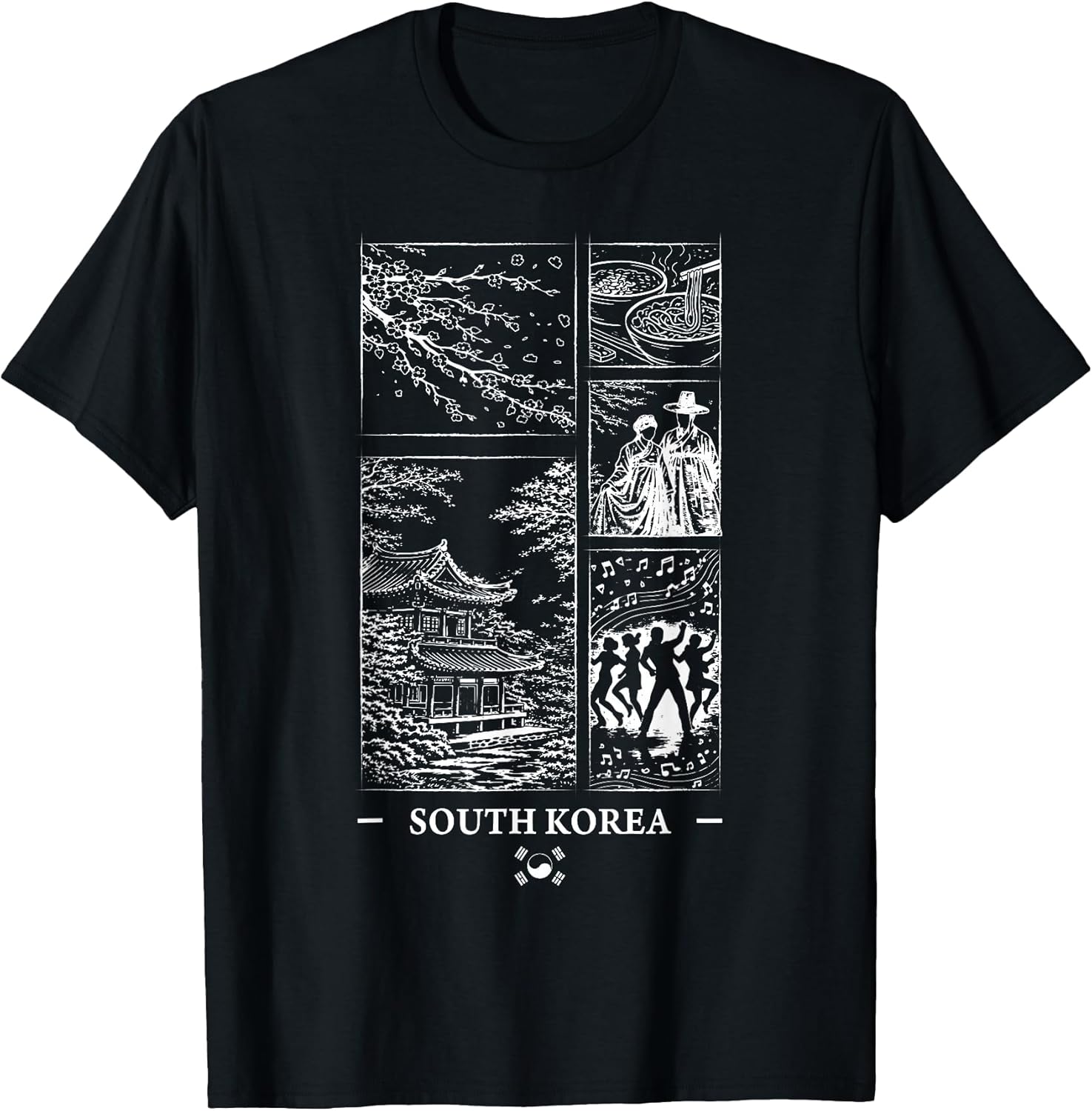 Minimal South Korea Culture Tourist Souvenir
