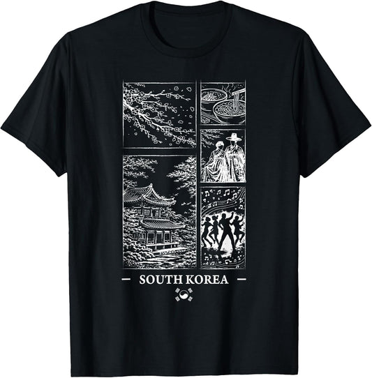 Minimal South Korea Culture Tourist Souvenir