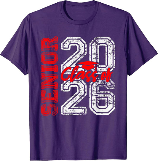 Senior 2026 Graduate Class of 2026 Graduation Men Women Kids T-Shirt