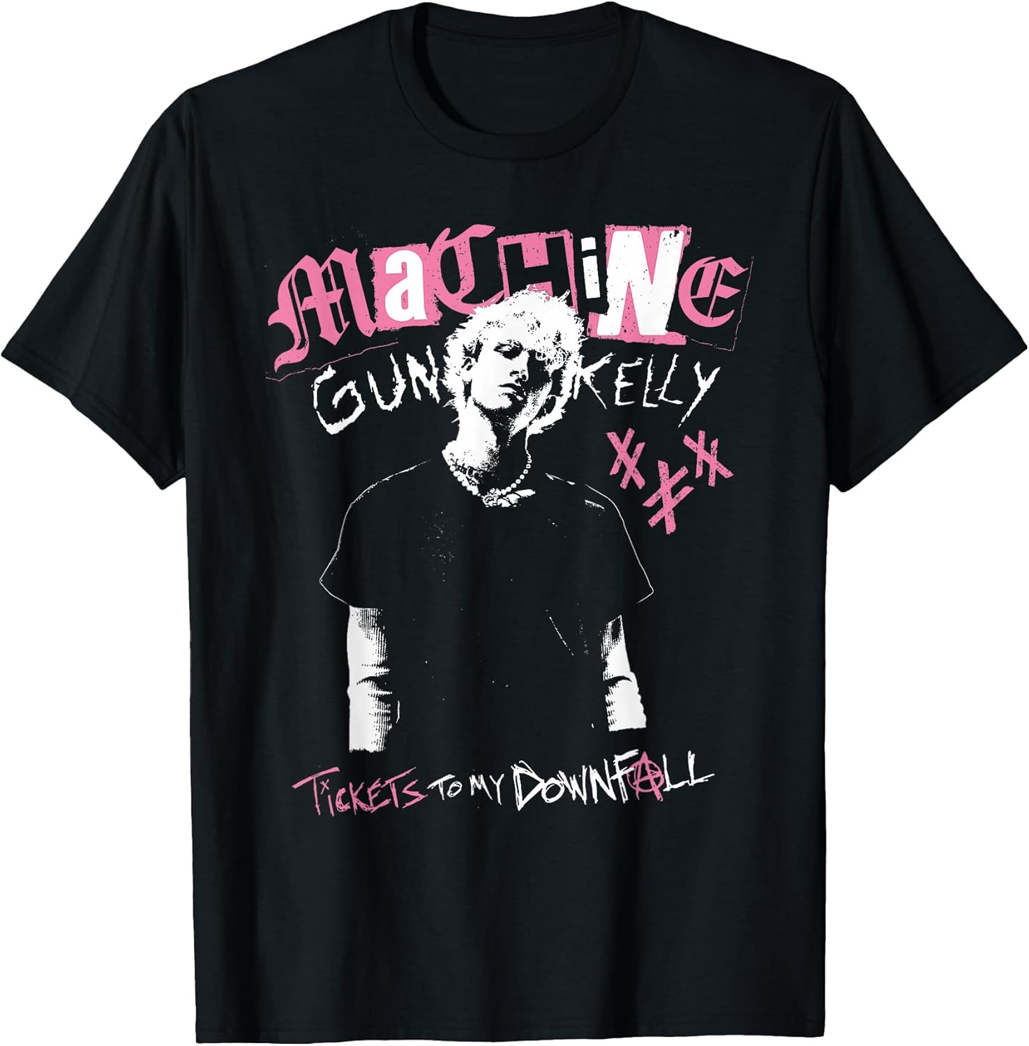 Official Machine Gun Kelly Tickets to My Downfall T-Shirt