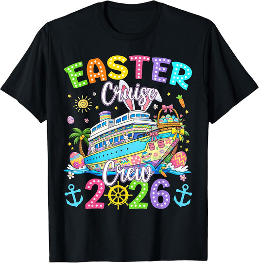 Easter Cruise Crew 2026 Matching Family Vacation Men Women T-Shirt
